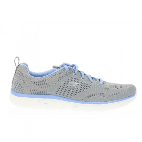 Front - Skechers Womens/Ladies Virtue Kind Favor Mesh Flat Trainers