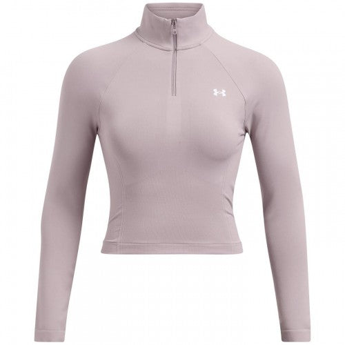 Front - Under Armour Womens/Ladies Cropped Track Top