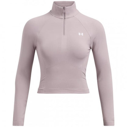 Front - Under Armour Womens/Ladies Cropped Track Top