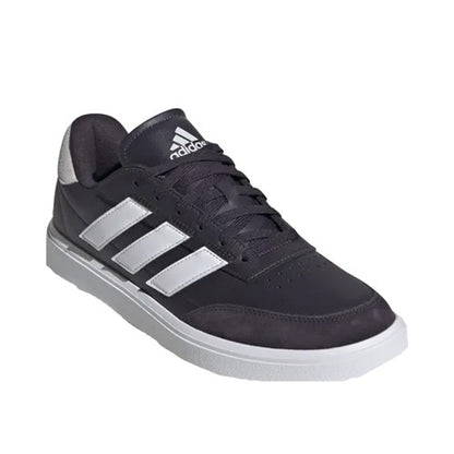 Front - Adidas Mens Courtblock Trainers