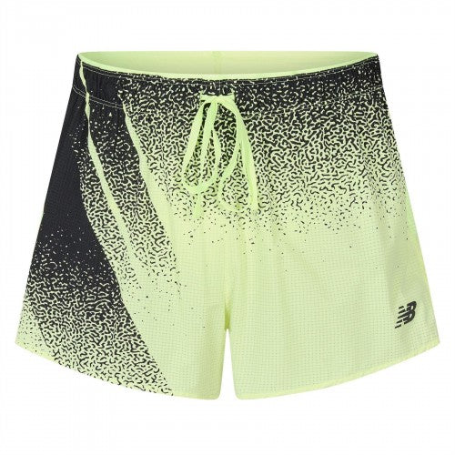 Front - New Balance Unisex Adult Race Day Running Shorts