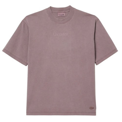 Front - Lacoste Unisex Adult Cotton Jersey Loose Fit T-Shirt