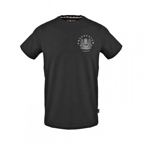Front - Aquascutum Unisex Adult London Crew Neck Regular T-Shirt