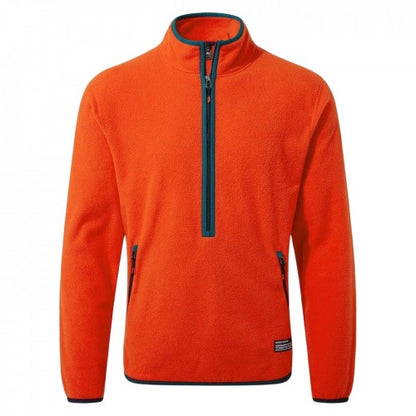 Front - Craghoppers Mens Mock Neck Regular Sweatshirt