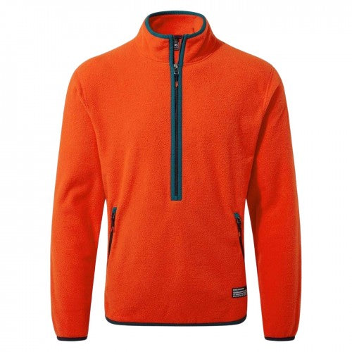 Front - Craghoppers Mens Mock Neck Regular Sweatshirt