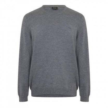 Front - Boss Mens Crew Neck Regular Long-Sleeved Sweatshirt