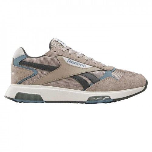 Front - Reebok Womens/Ladies Glide DMX Leather Air Cushioned Trainers