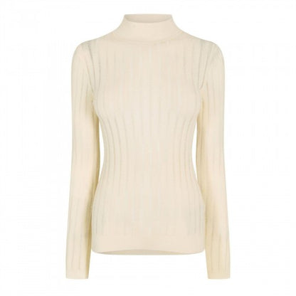Front - Boss Womens/Ladies Mock Neck Slim Long-Sleeved Sweater Top