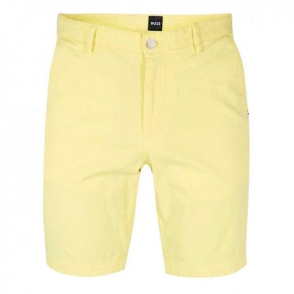 Front - Boss Mens Slice Cotton Solid Shorts
