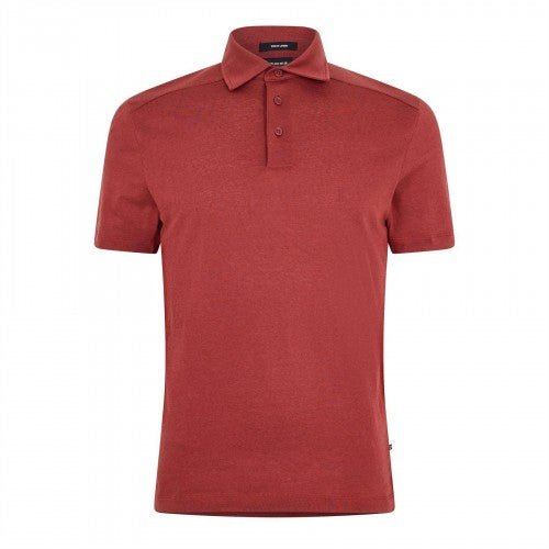 Front - Boss Mens Paino Plain Polo Shirt