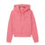 Front - Lacoste Womens/Ladies Fleece Full Zip Hoodie