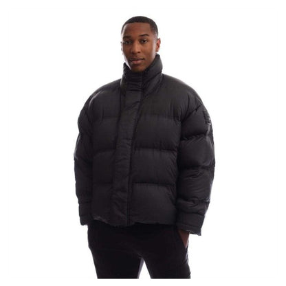 Front - Adidas Unisex Adult Recycled Polyester Oversized Puffer Jacket