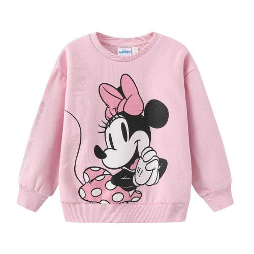 Front - Minnie Mouse Baby Girls Disney Comfort Sweatshirt