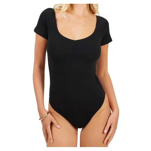 Front - Brave Soul Womens/Ladies Gathered Detail Bodysuit
