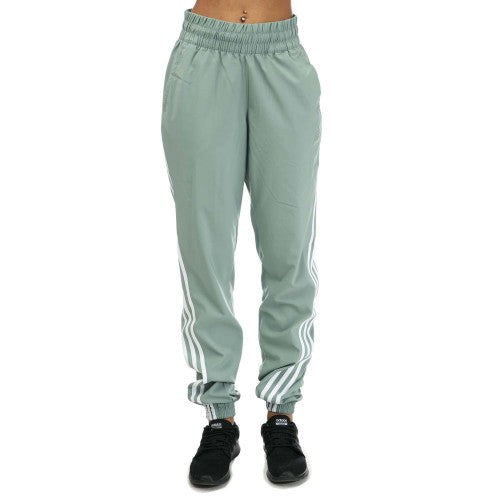 Front - Adidas Womens/Ladies Train Icons Woven Jogging Bottoms