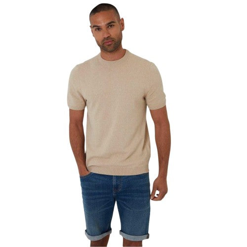 Front - Threadbare Mens Crew Neck Regular T-Shirt