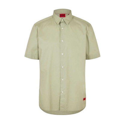 Front - Hugo Mens Regular Short-Sleeved Shirt
