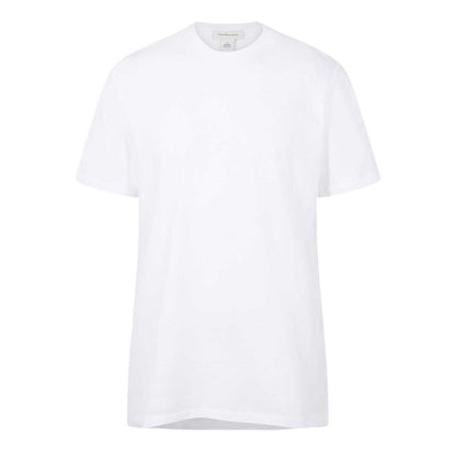 Front - Calvin Klein Mens Plain Crew Neck Regular Casual T-Shirt
