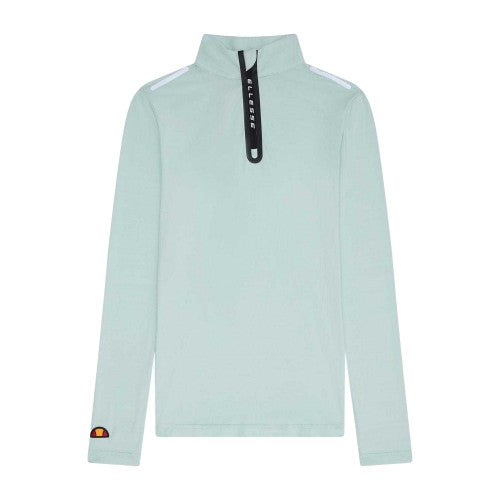 Front - Ellesse Womens/Ladies Quarter Zip Fleece Top