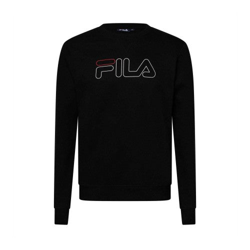 Front - Fila Mens Jude Crew Neck Sweatshirt