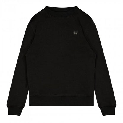 Front - Calvin Klein Childrens/Kids Embroidered Logo Golf Sweatshirt