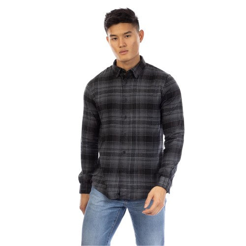 Front - Peter Werth Mens Cromer Plaid Regular Shirt