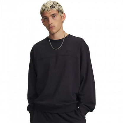 Front - Under Armour Mens Rival Lightweight Sweatshirt