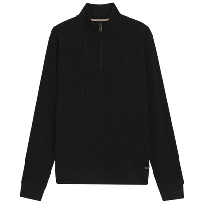 Front - Boss Mens Quarter Zip Jumper