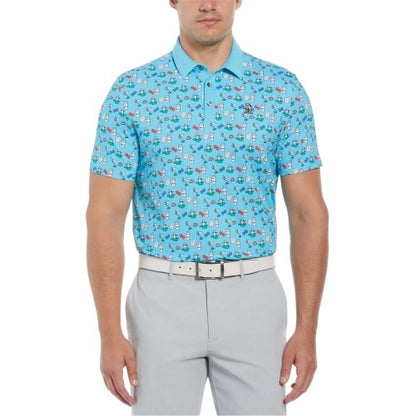 Front - Original Penguin Mens Retro Golf Polo Shirt