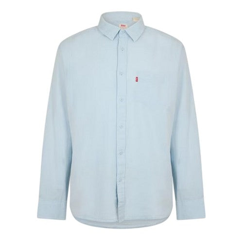 Front - Levis Mens Classic Long-Sleeved T-Shirt