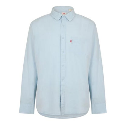 Front - Levis Mens Classic Long-Sleeved T-Shirt