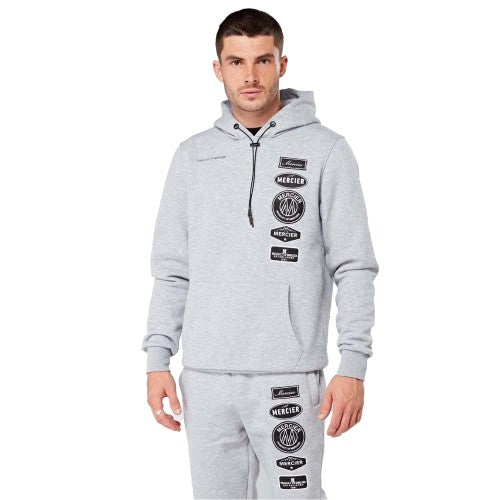 Front - Mercier Mens Mono Hybrid Hoodie