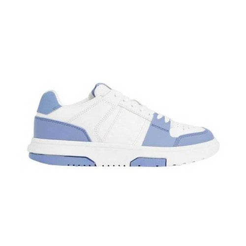 Front - Tommy Jeans Womens/Ladies Brooklyn Colour Block Leather Trainers