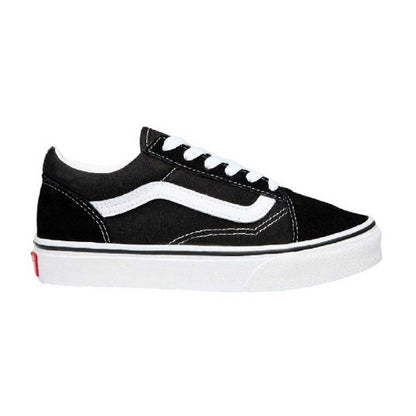 Front - Vans Childrens/Kids Old Skool Suede Trainers