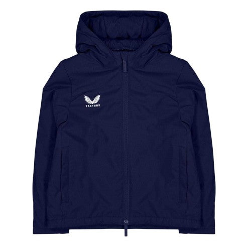 Front - Castore Childrens/Kids Logo Lightweight Puffer Jacket