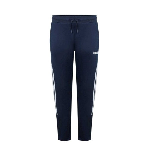 Front - Lonsdale Mens Striped Tapered Jogging Bottoms