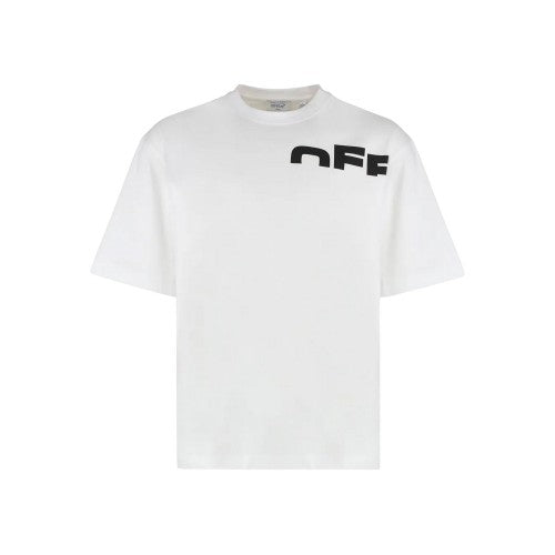 Front - Off White Mens Shred Skater T-Shirt