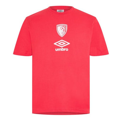 Front - Castore Mens AFC Bournemouth Performance Football Jersey