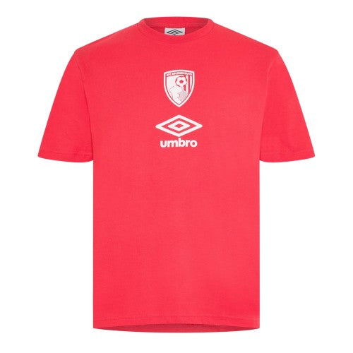 Front - Castore Mens AFC Bournemouth Performance Football Jersey