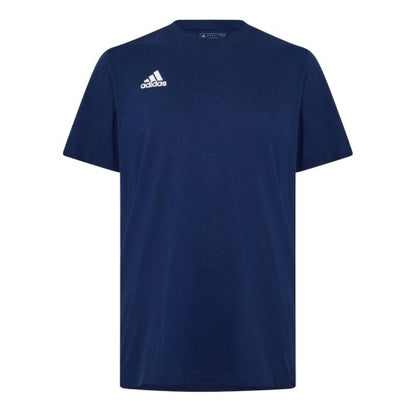 Front - Adidas Mens Logo Cotton Crew Neck T-Shirt