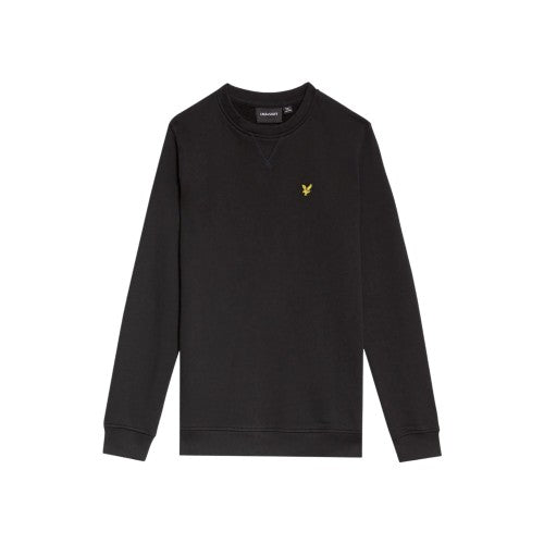 Front - Lyle & Scott Boys Embroidered Logo Cotton Sweatshirt