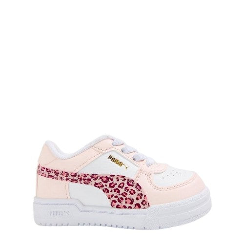 Front - Puma Childrens/Kids Pro Leopard Print Trainers