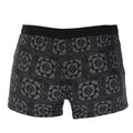 Front - Speedo Mens Valmilton Palm Leaf Swim Shorts