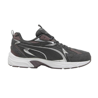 Front - Puma Mens Milenio Tech Leather Low Trainers
