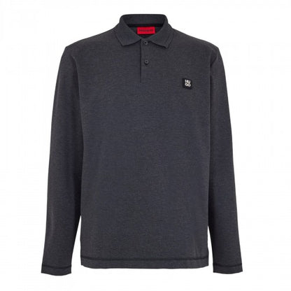 Front - Hugo Mens Dinote Collared Polo Shirt