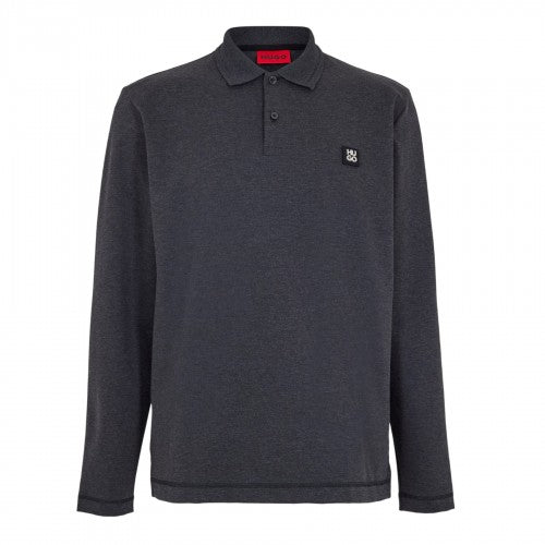 Front - Hugo Mens Dinote Collared Polo Shirt