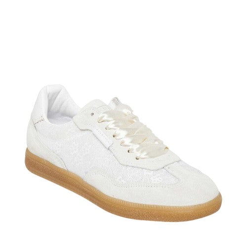 Front - Steve Madden Childrens/Kids Emporia Suede Trainers