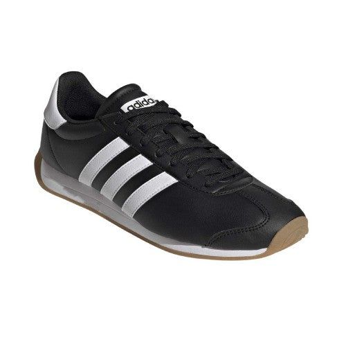 Front - Adidas Mens Runvista 3 Stripes Trainers