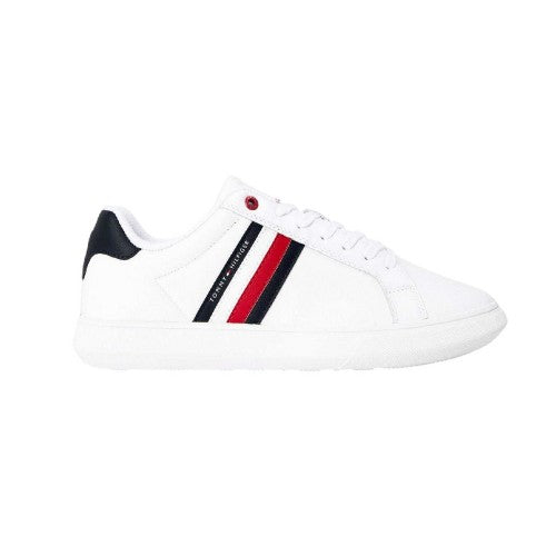 Front - Tommy Hilfiger Mens Essential Leather Cupsole Trainers