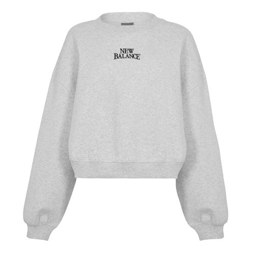 Front - New Balance Womens/Ladies Heritage Crew Neck Sweatshirt